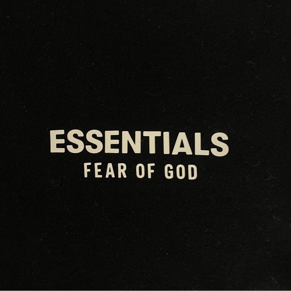 NWT Fear of God Essentials Heather Oatmeal Hoodie - Picture 4 of 9